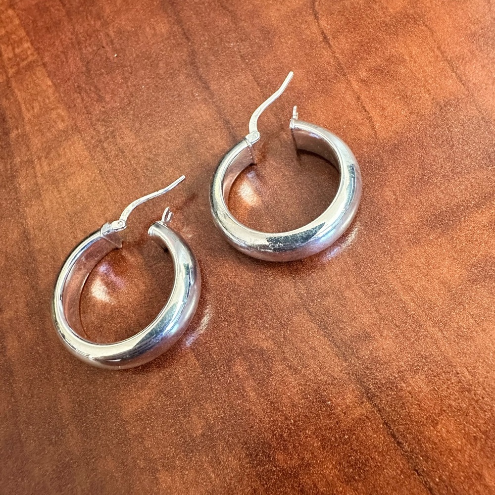 Dyadema Sterling over Bronze Earrings - Picture 4 of 5